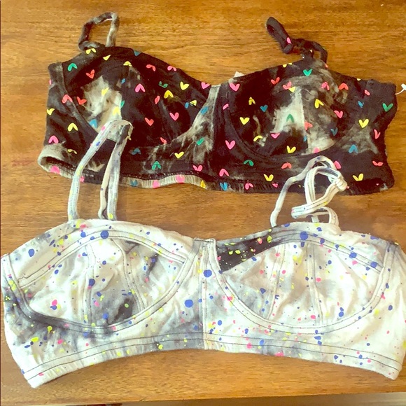 Crop top/bra top bundle - Picture 1 of 4